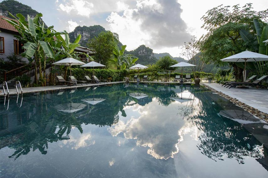 best places to stay in vietnam Tam Coc Garden Resort