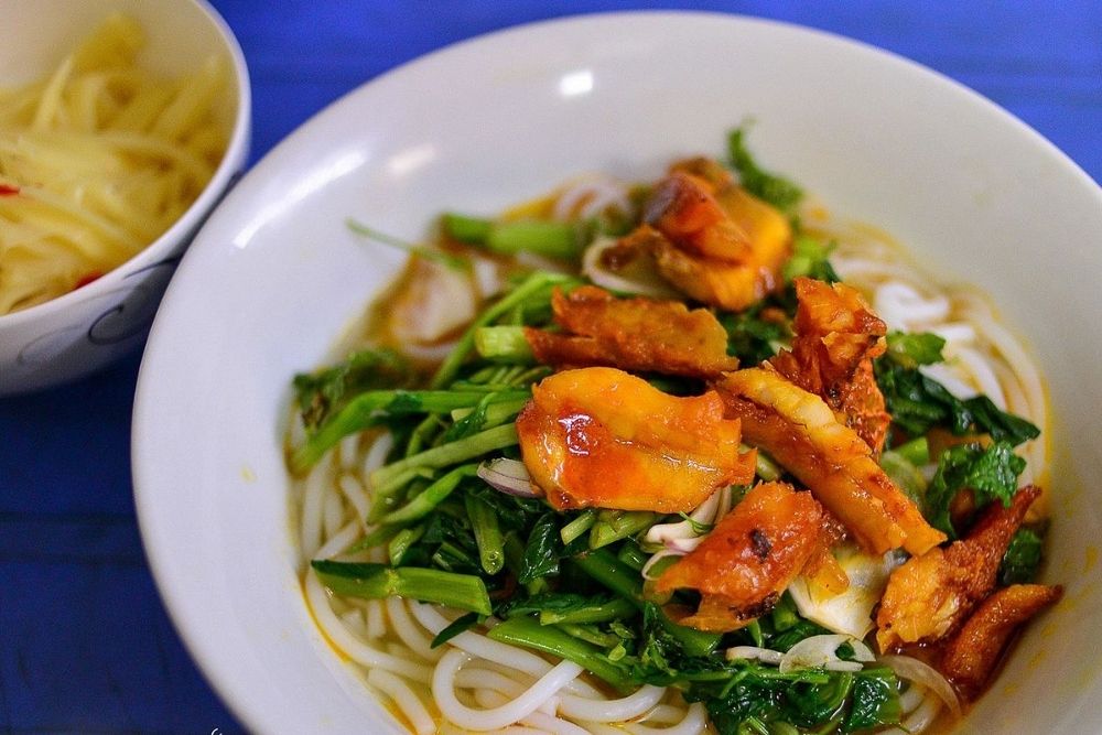 Bun Ca Hanoi. Where to Find the Best Bun Ca in Hanoi. Bun ca Thai Binh 21 Hang Bai