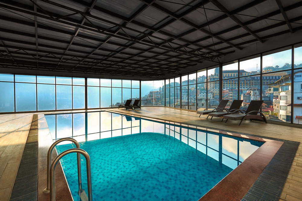 Amazing Hotel Sapa. Amenities: The Heated Pool Factor
