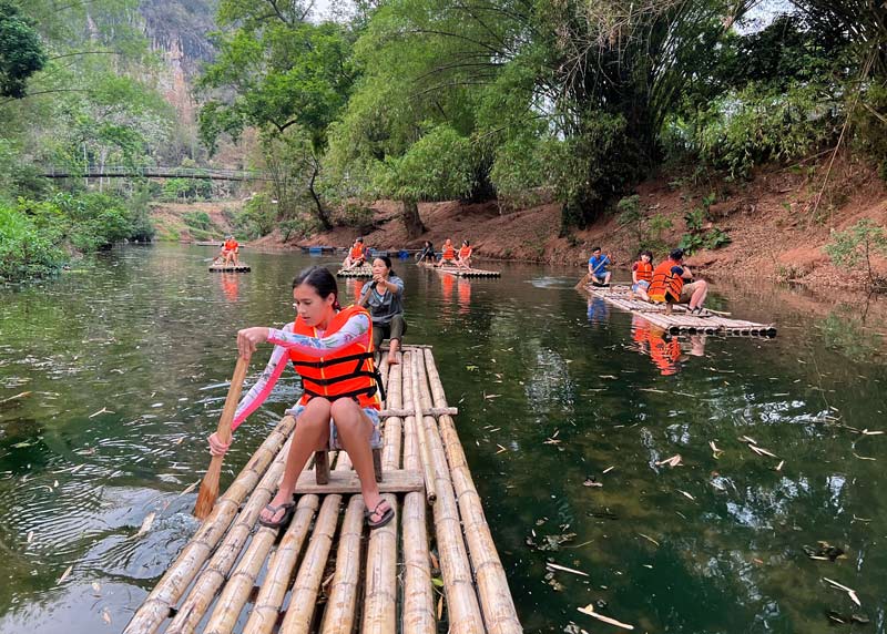 Bamboo Rafting Unforgettable Journey of Bamboo Rafting
