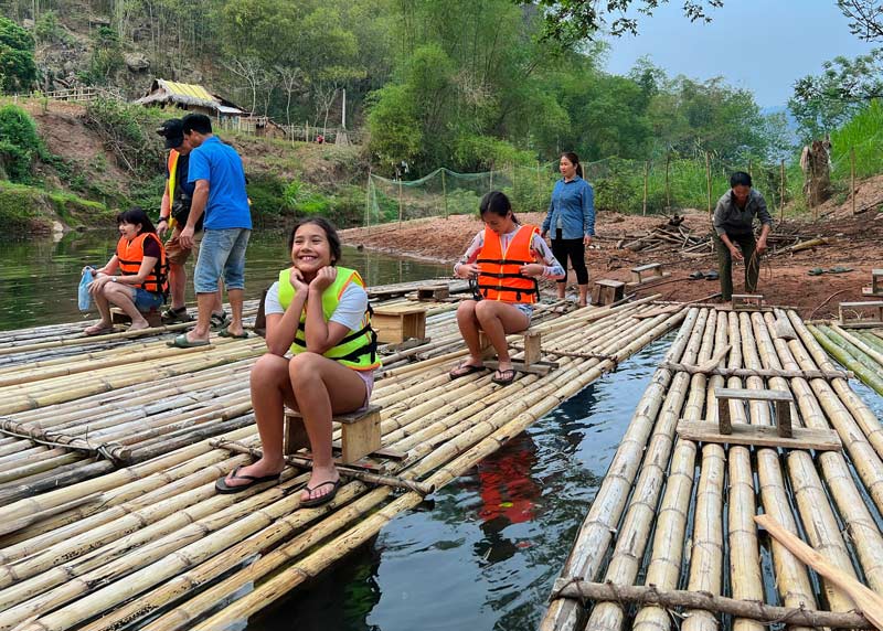 Bamboo Rafting What to Expect