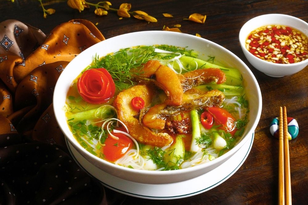 Bun Ca Hanoi.  Introduction: The Other Famous "Bun" in Hanoi