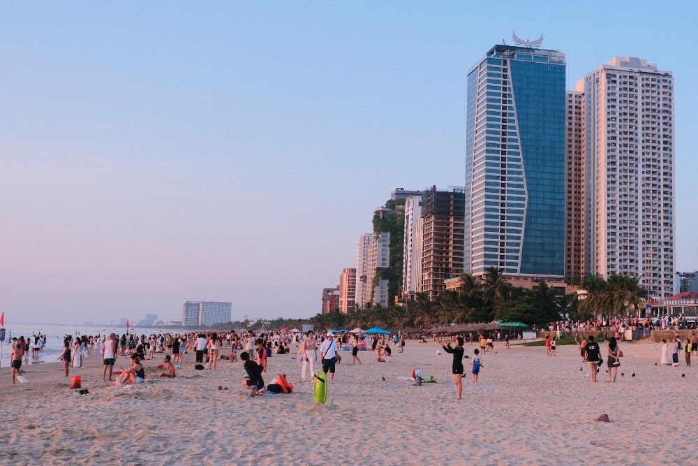 Da Nang Multigenerational Travel. Activities that work for everyone. My Khe Beach and the Promenade: The Easiest Shared Time