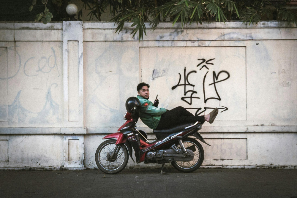 Grab in Da Nang. How do you get around Da Nang?
