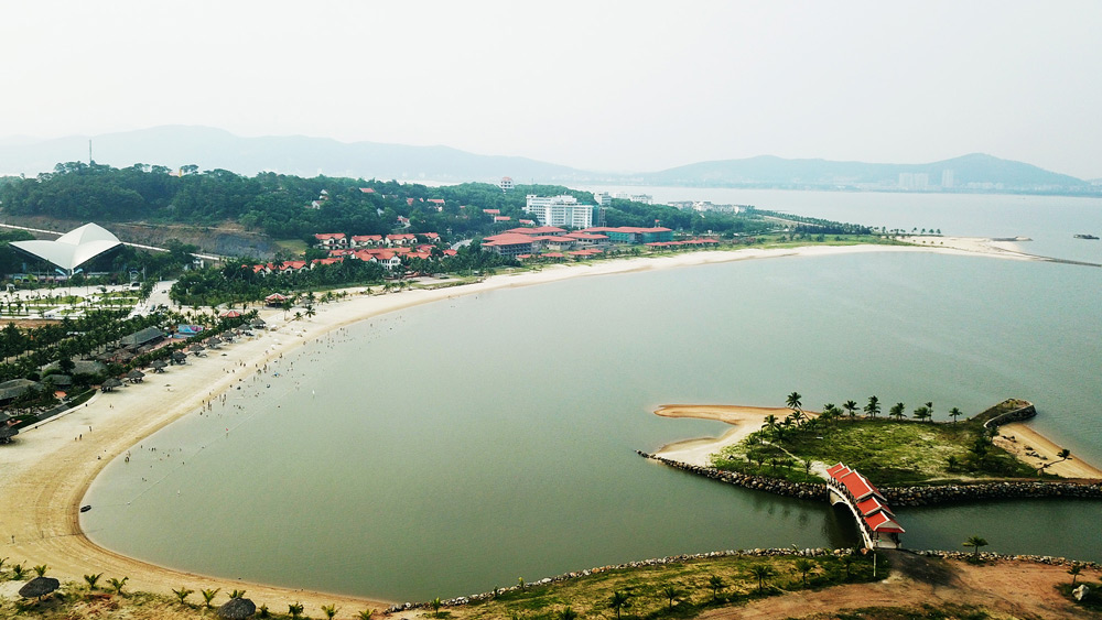 Halong Bay beach. Popular Beaches in Halong Bay. Tuan Chau Beach