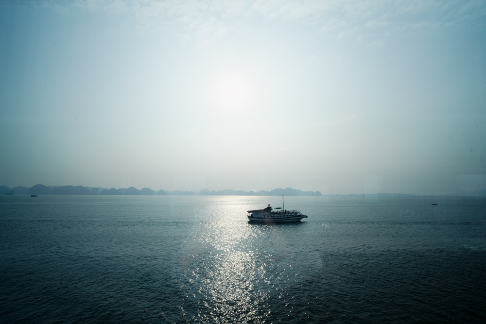 Halong Cruise. Choosing a Halong Bay cruise in Autumn because of fewer crowds
