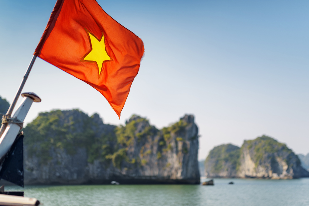 Halong Cruise. Choosing a Halong Bay cruise in Autumn because of pleasant weather