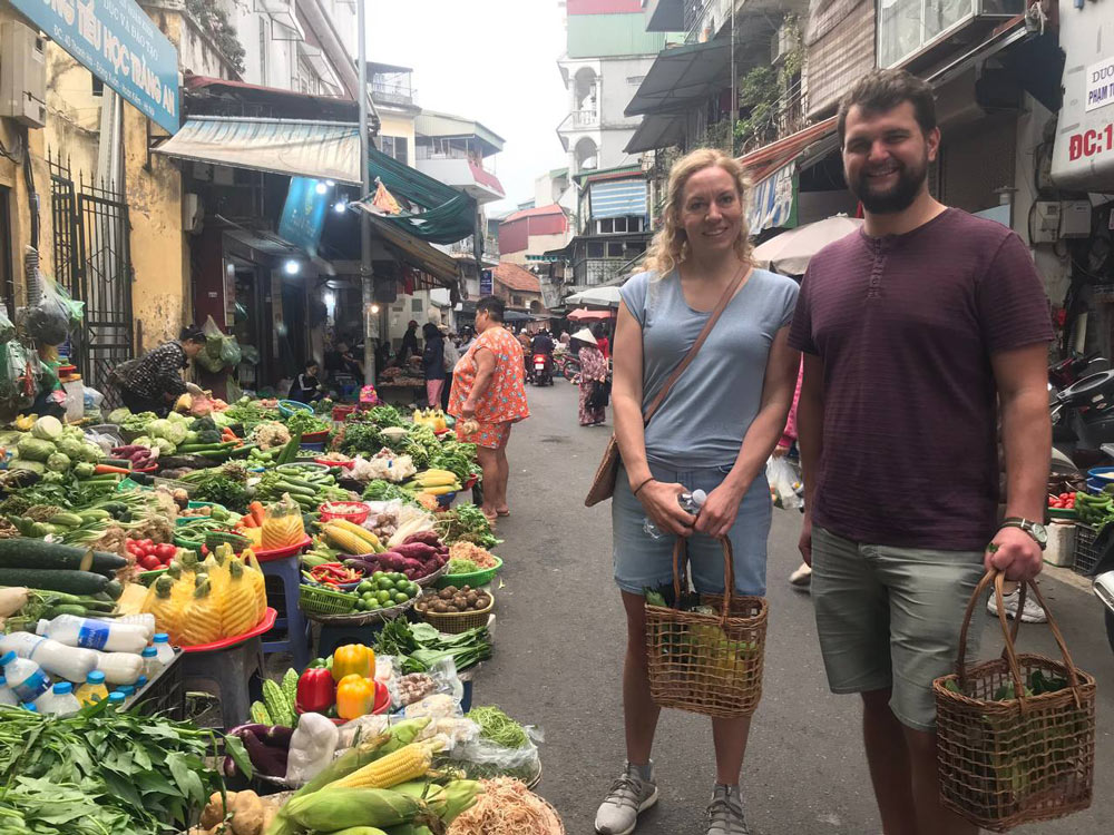 Hanoi cooking class. Types of Hanoi Cooking Classes. Market Tours and Cooking Classes