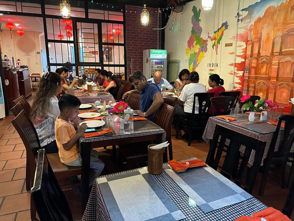 Indian Restaurant Da Nang. Eating on Excursion Days