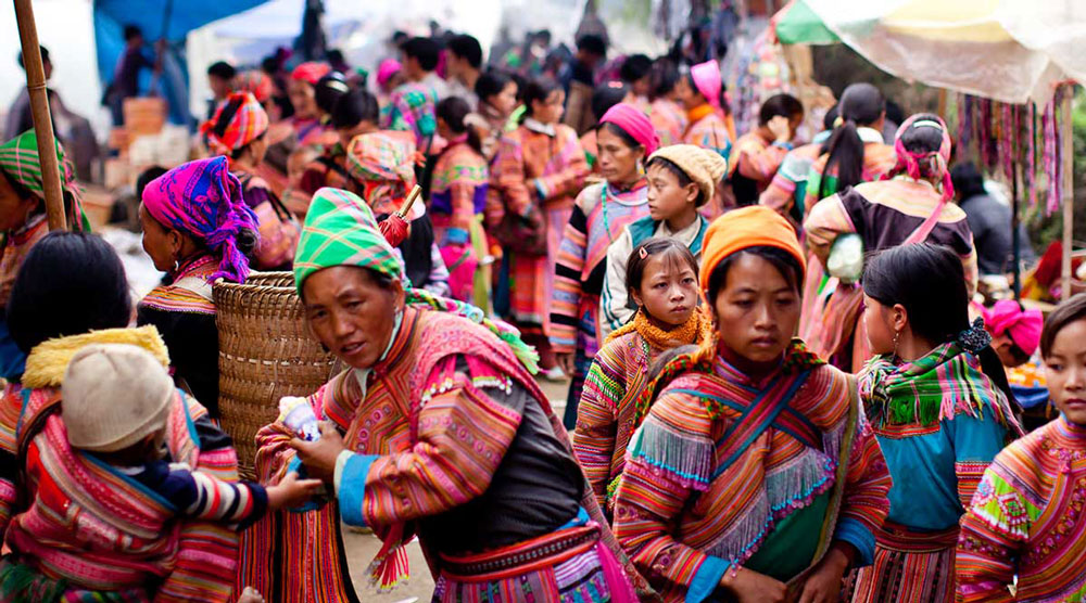 Market in Sapa. Introduction