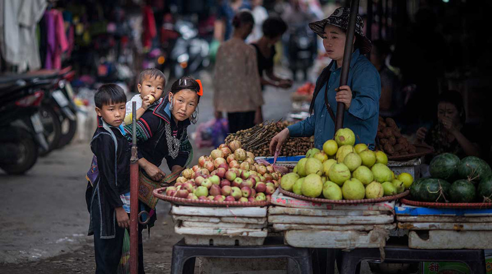 Market in Sapa. The Main Hub: Sapa Market (Chợ Sapa)