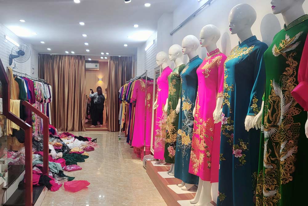 modern ao dai tailoring a piêc of you