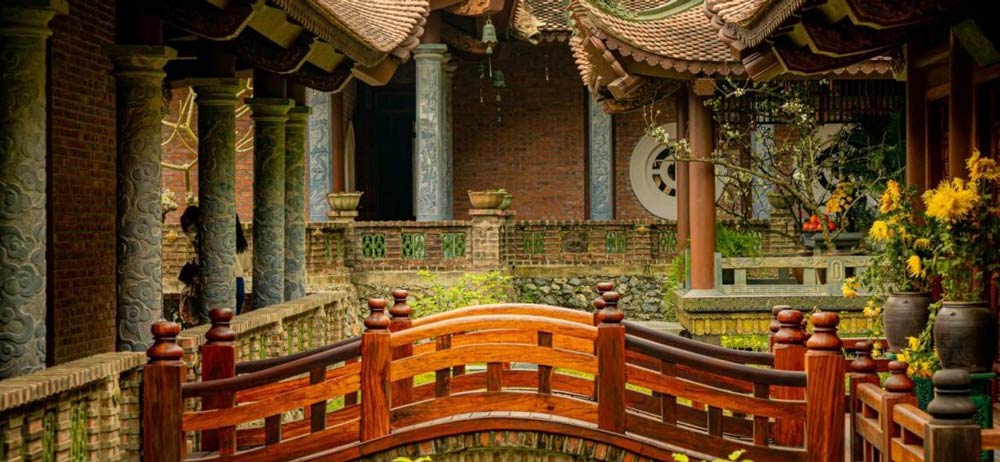 Pagoda Vietnam. A tapestry woven in stone and spirit