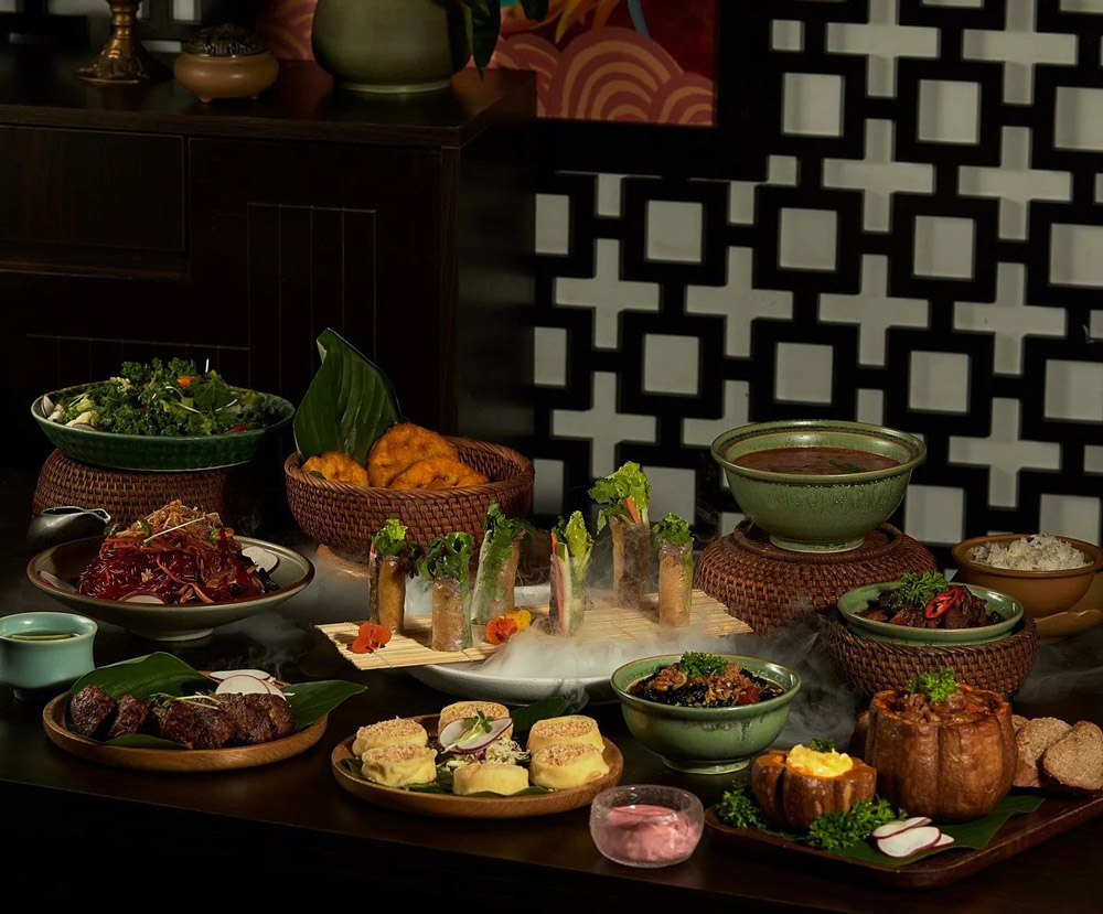 Restaurant Vietnam. Vietnamese vegetarian delights