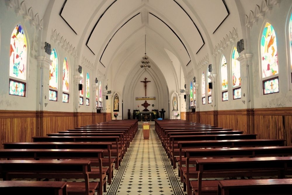 Sapa Church. History & Architecture: Built from Stone and Molasses 