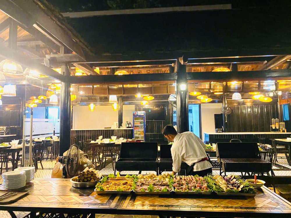 Sapa Soleil Hotel. Dining: Ta Van Restaurant