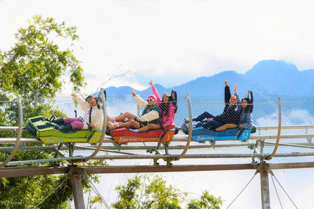 Sapa things to do. For the Adventurers: Trekking & Authentic Villages. Mong Village Alpine Coaster