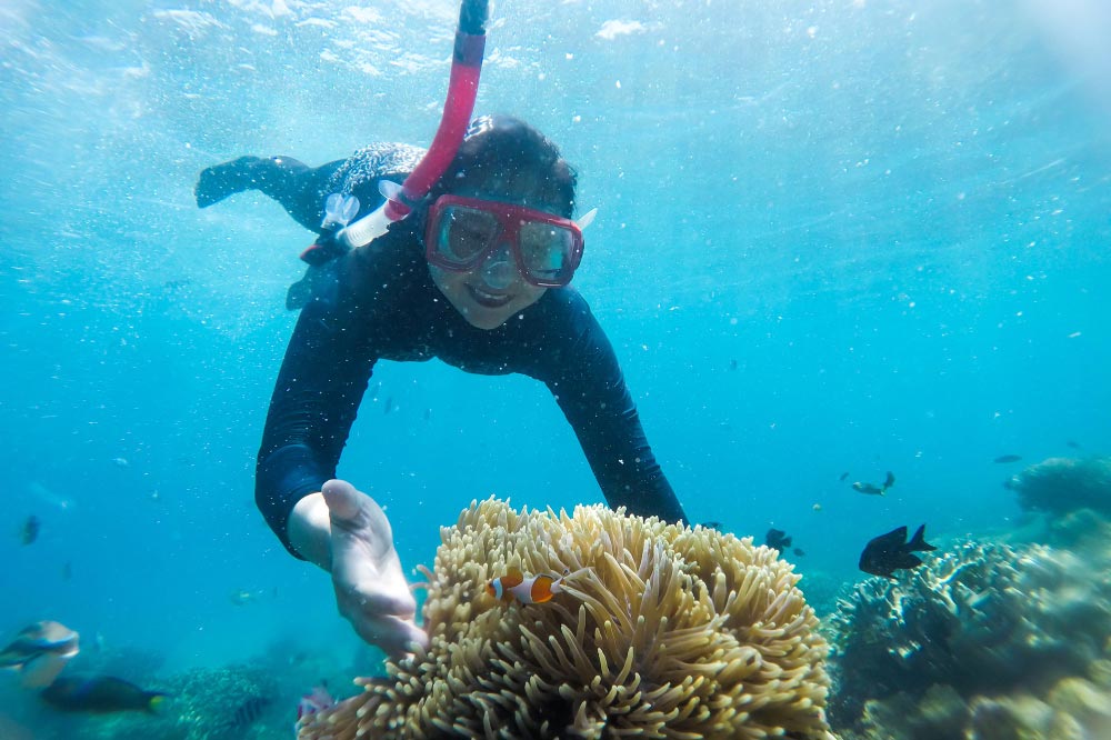 snorkelling Vietnam southern paradise