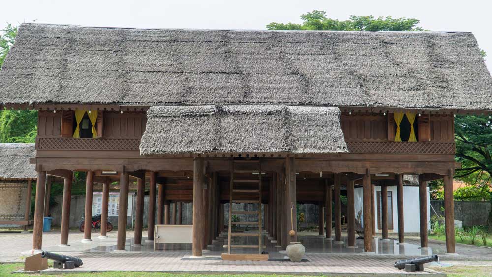 Stilt houses. Protection from floods
