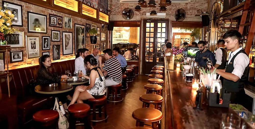 Vietnam bars. General price range of drinks