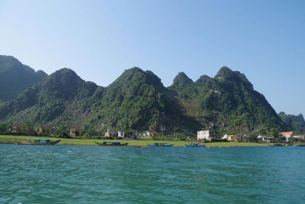 Vietnam countryside Phong Nha Ke Bang national park