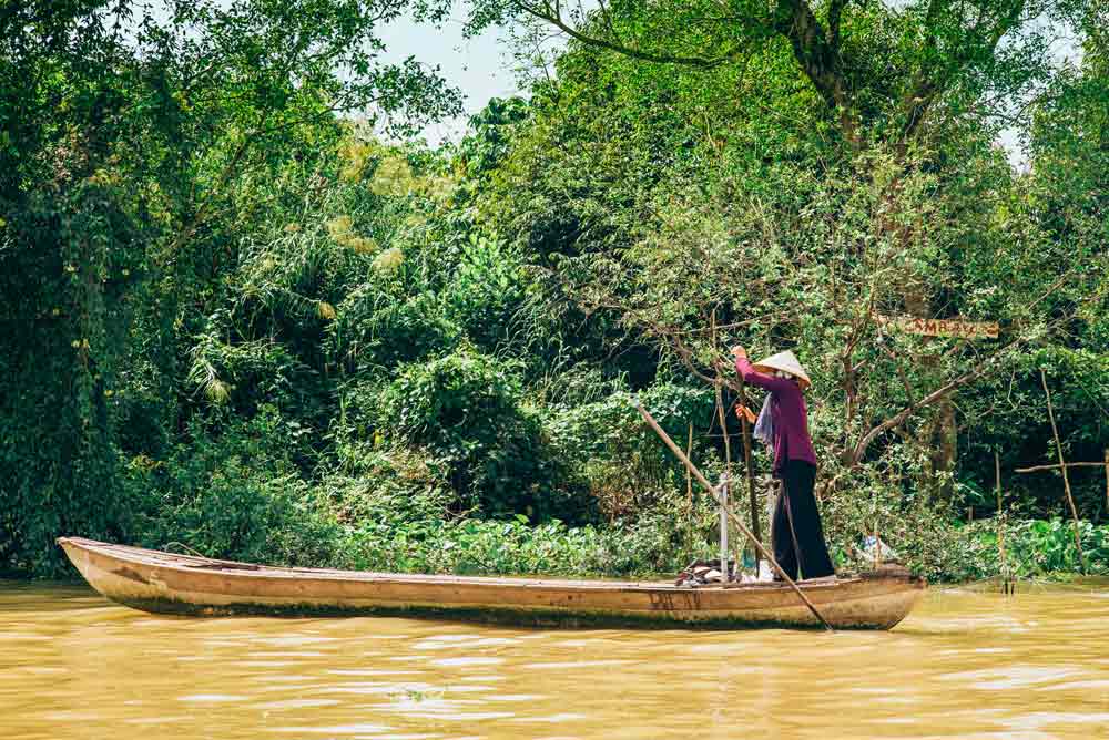 Vietnam eco tours. The Mekong Delta