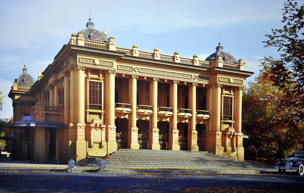 Vietnam Museum. Hanoi Opera House