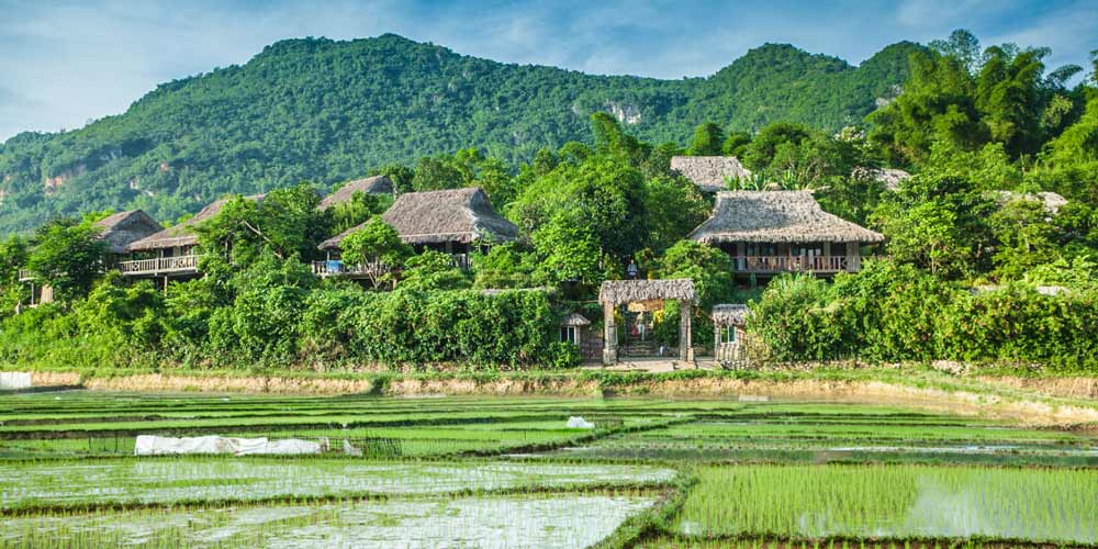 Vietnam resort Mai Chau Ecolodge