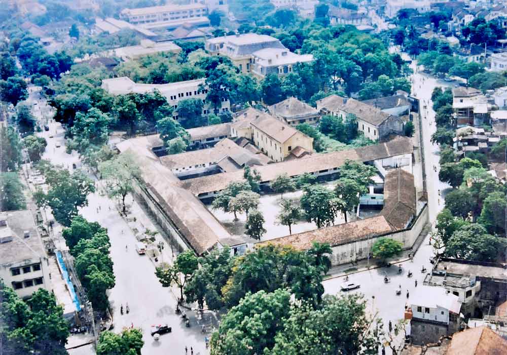 War Museum in Vietnam. Hanoi's Hoa Lo Prison Museum