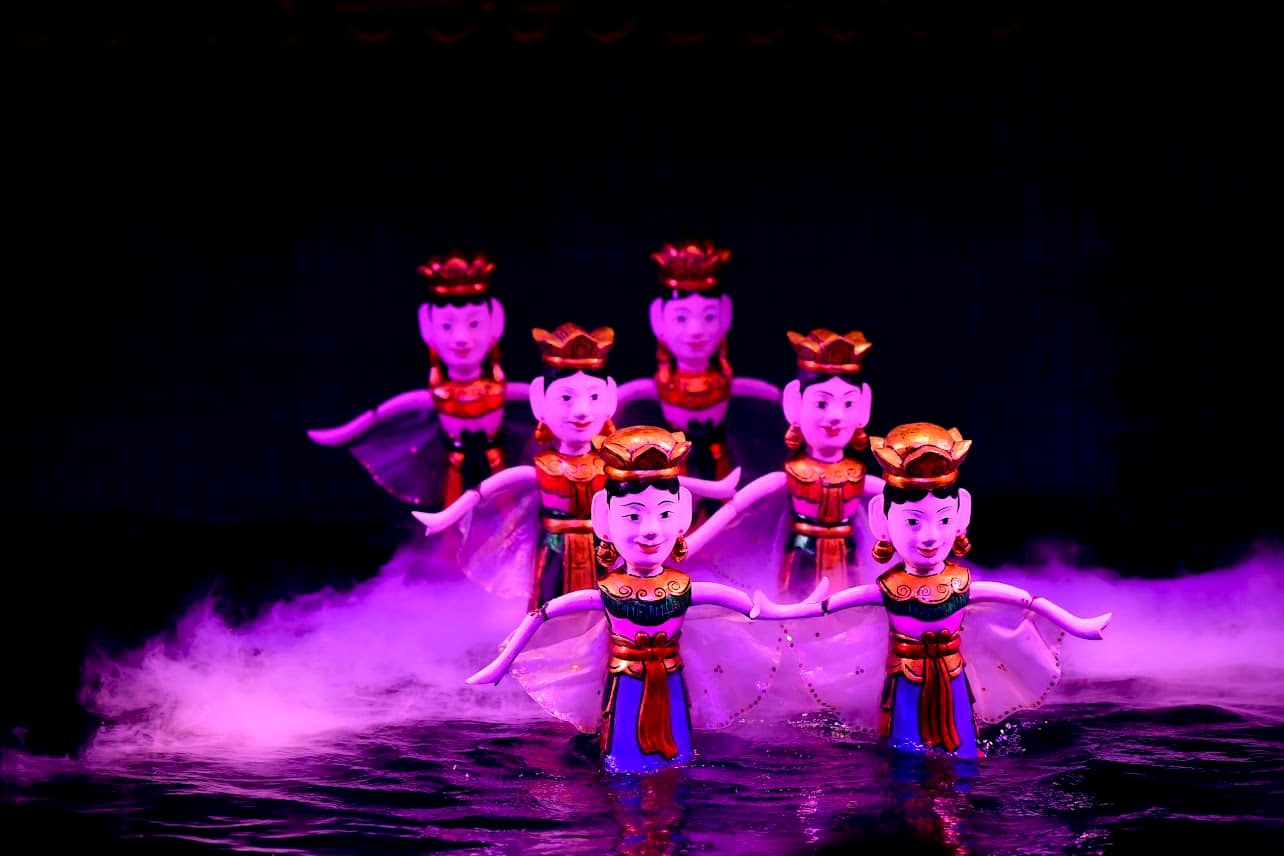 Water puppet theatre Hanoi - Fairy Dance